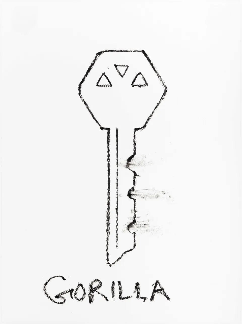 Robin Rhode, Gorilla key