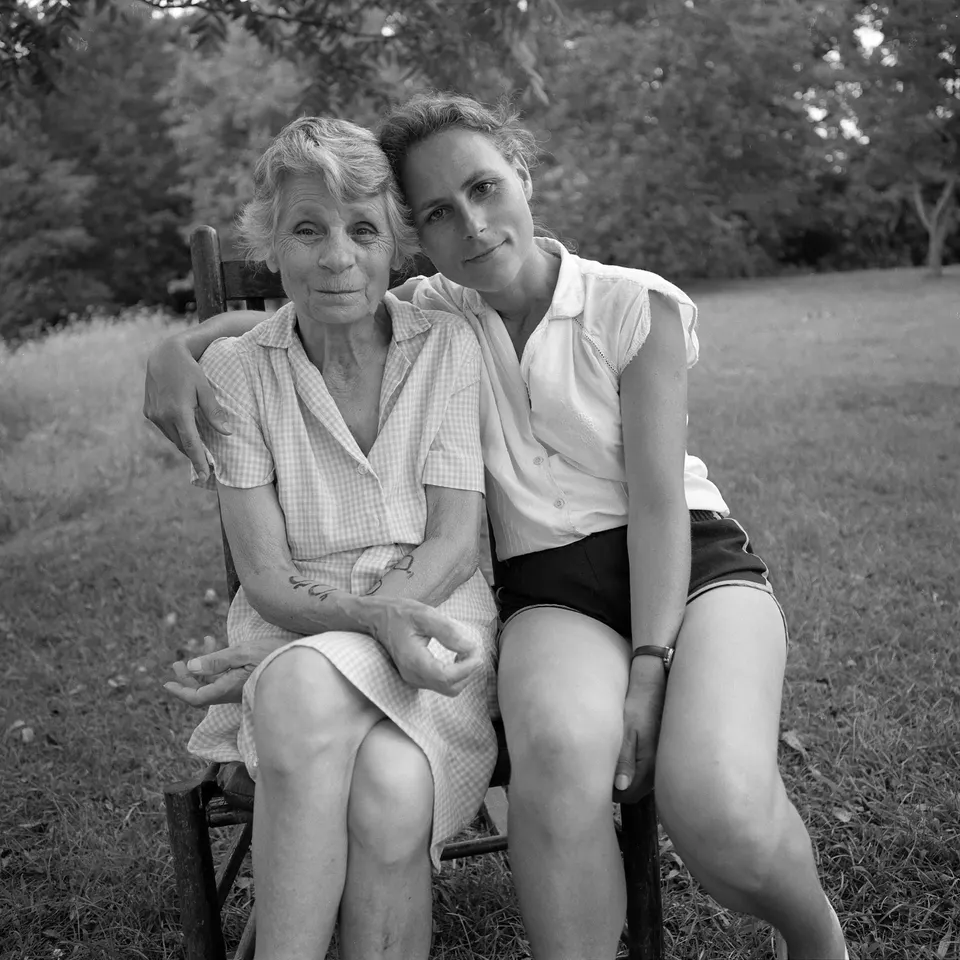 Emmet Gowin, Reva and Edith, Danville, Virginia