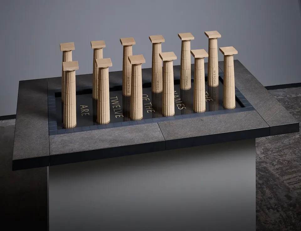 Ian Hamilton Finlay, The Names of the Twelve