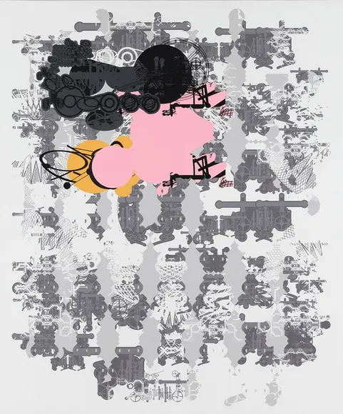 Sang Nam Lee, 4-fold landscape L 136