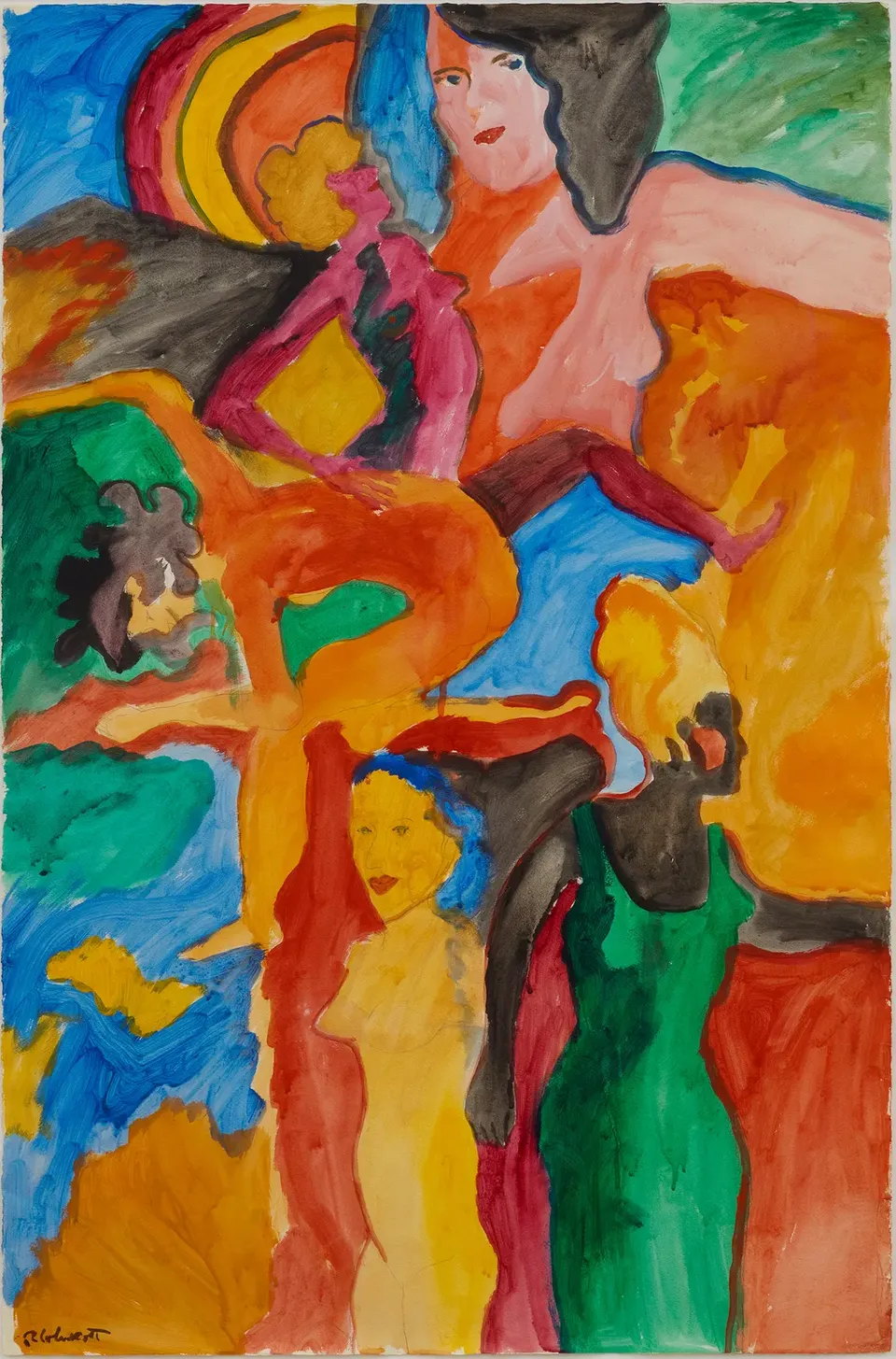 Robert Colescott, Untitled