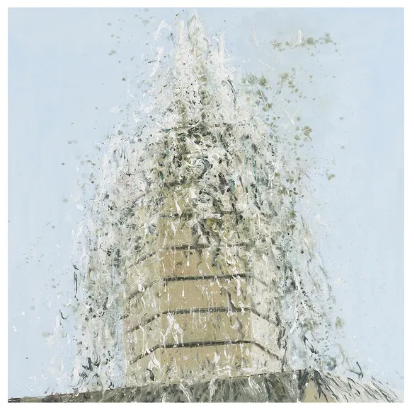 Kim Jiwon, 하염없는 물줄기 infinite stream of water