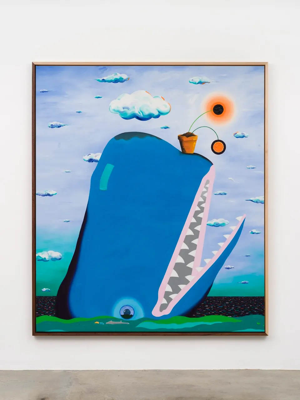 Craig Kucia, Untitled (Whale, flower sun)