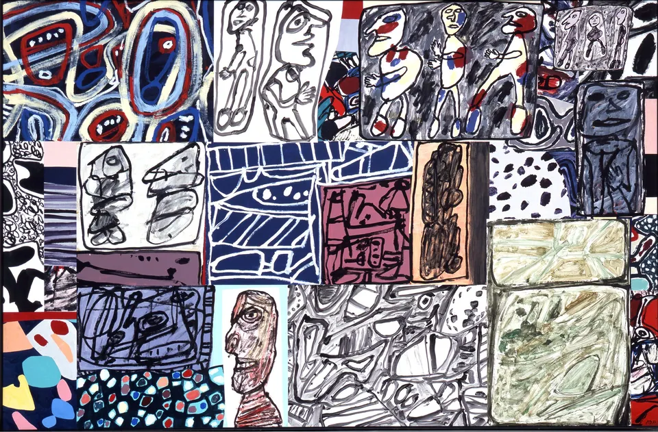 Jean Dubuffet, Site aux disjonctions