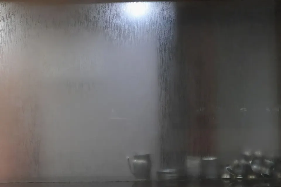 Angela Grauerholz, Restaurant Kitchen Window (Mumbai) 1/5