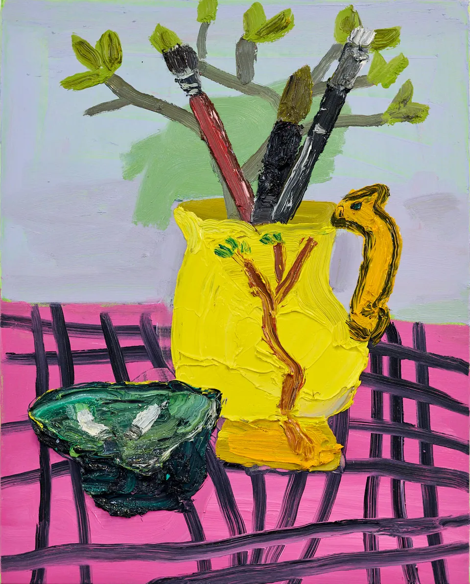 Georgina Gratrix, Squirrel Jug and Belgian Ashtray