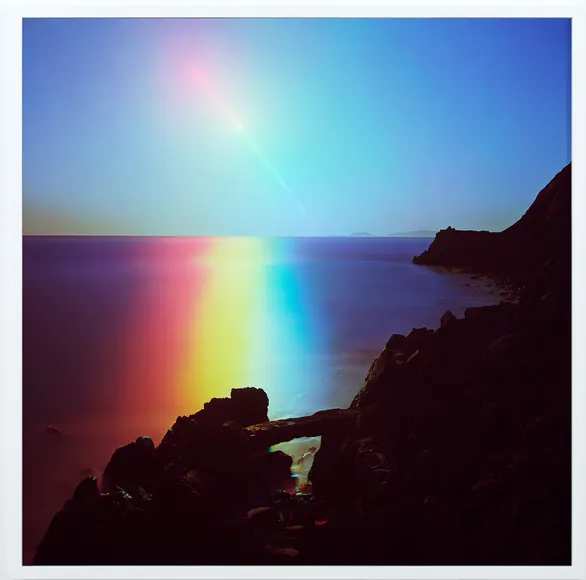 Florian Maier-Aichen, Untitled (Arch Rock)