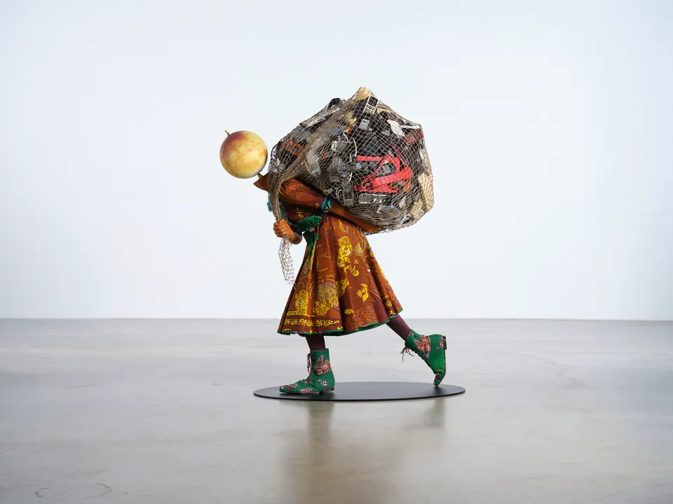 YINKA SHONIBARE, CBE, Earth Kid (Girl) II,