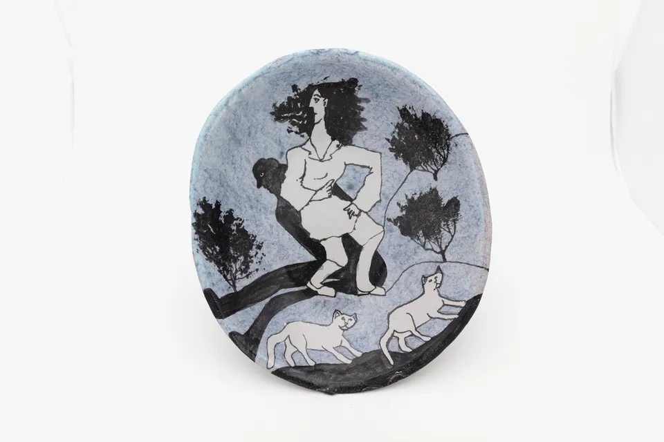 Hylton Nel, Scene with cats bowl