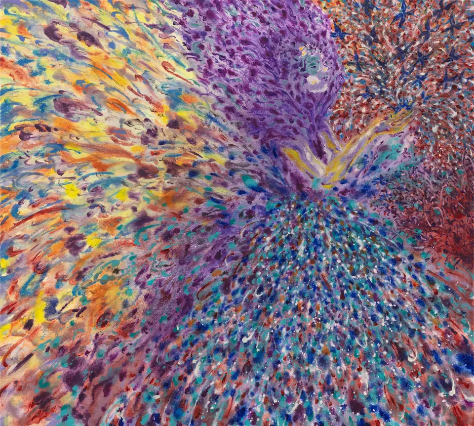 Cian-Yu Bai, Flying Nymph with Butterflies