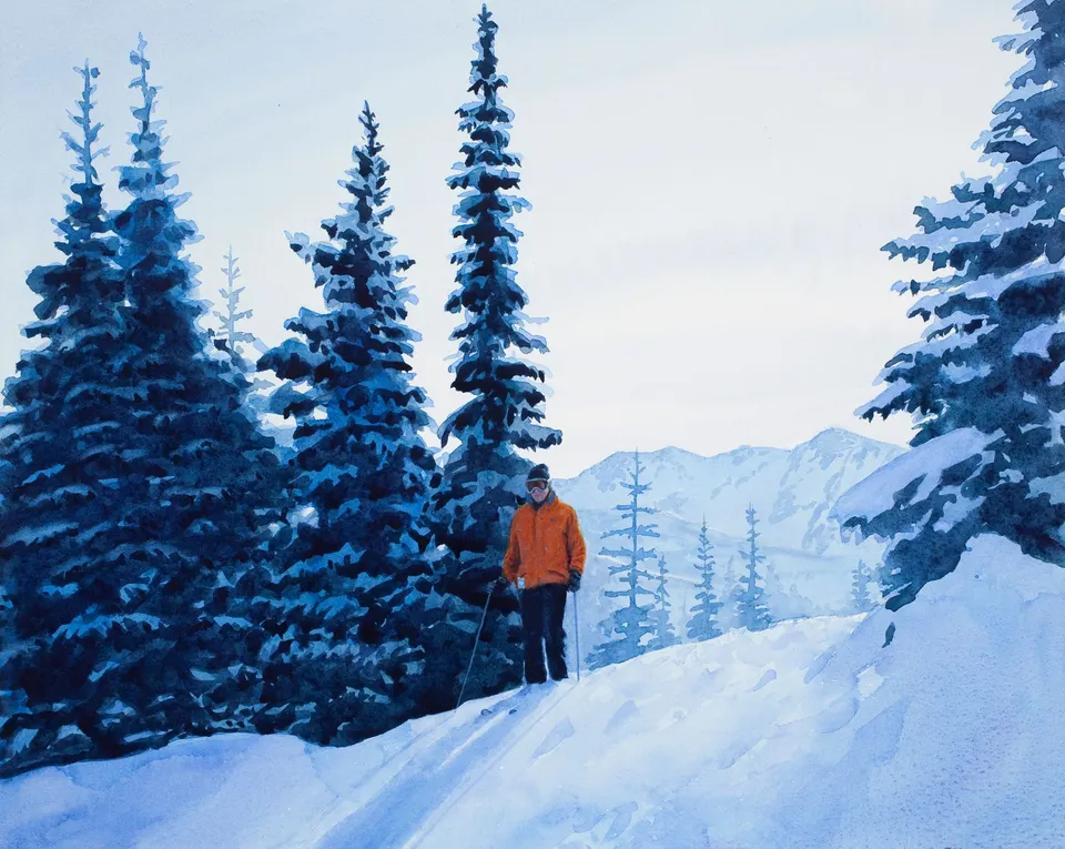 Tim Gardner, Self-Portrait at Whistler