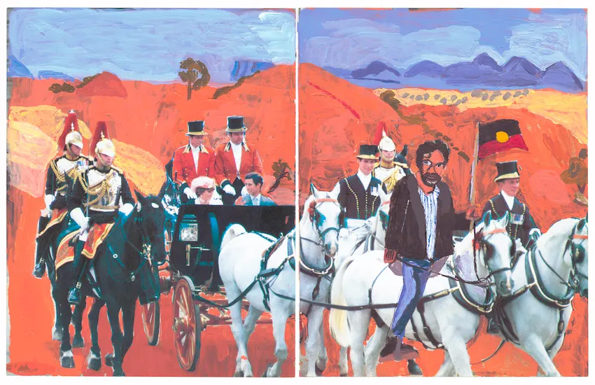 Vincent Namatjira OAM, The Royal Tour (1)