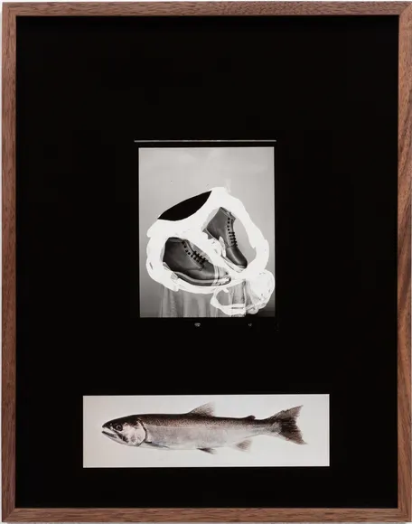 Elad Lassry, Untitled (Boots, Mackerel)