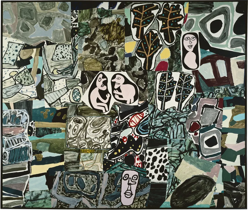 Jean Dubuffet, Promenade en Touraine