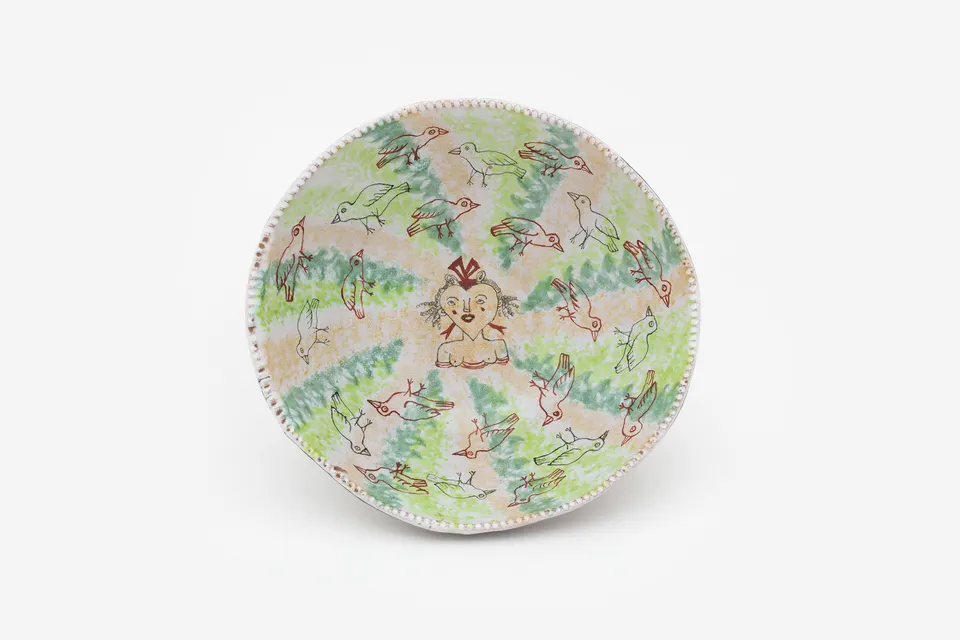 Hylton Nel, Lady with birds bowl