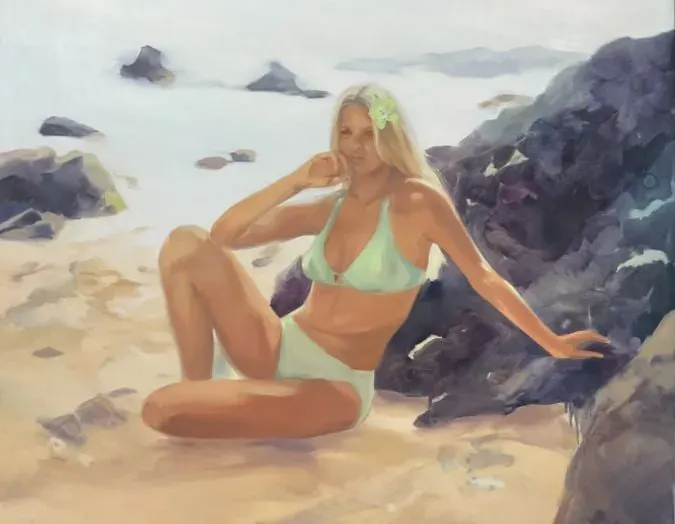 Corri-Lynn Tetz, Beach