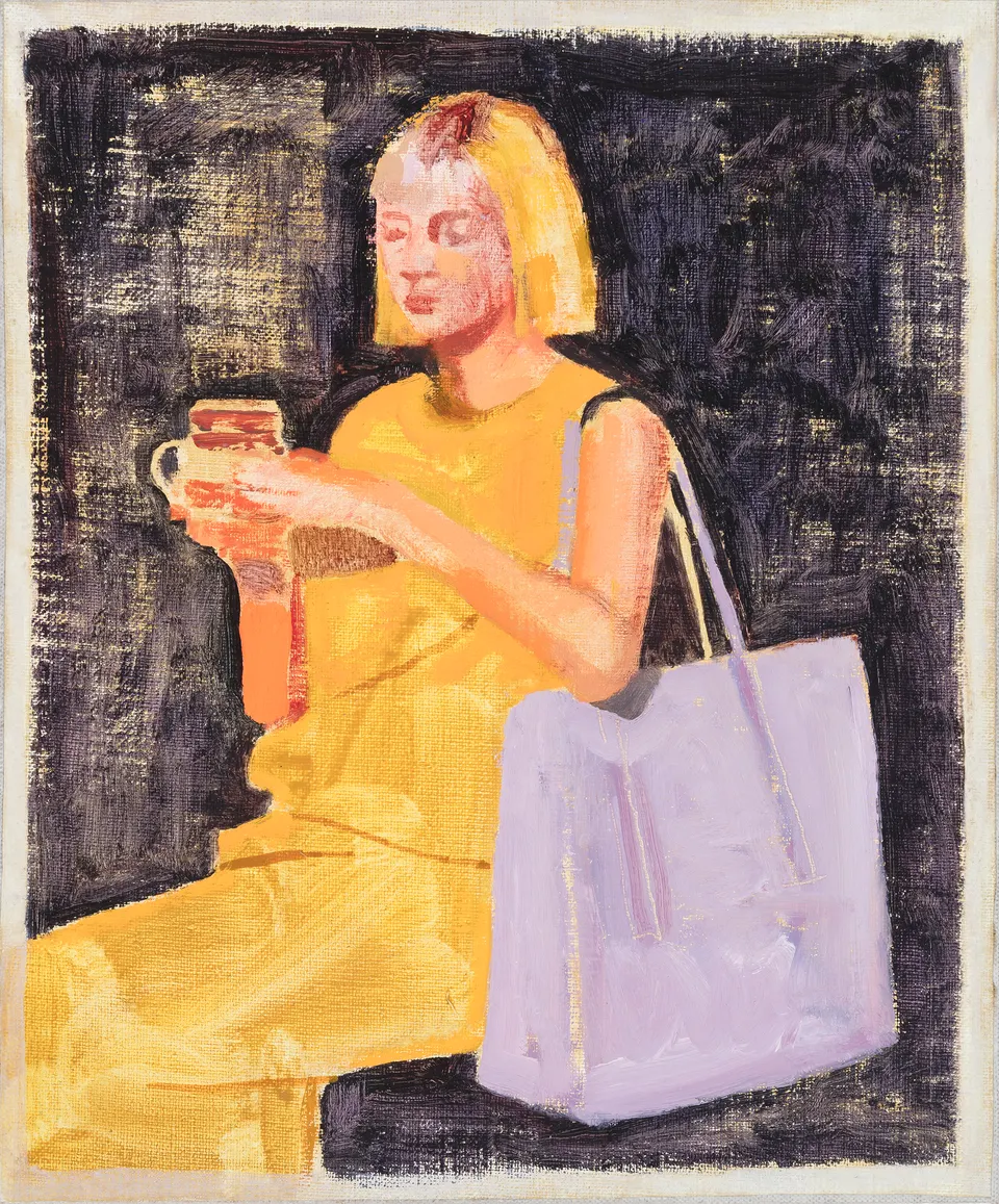 Ian Grose, Karin with yellow hair and rooibos