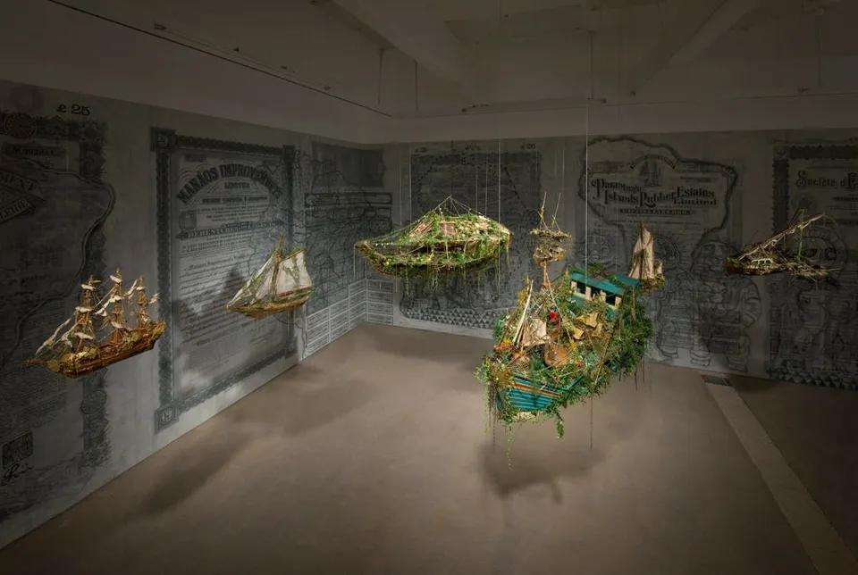 Hew Locke, Off Shore Drift