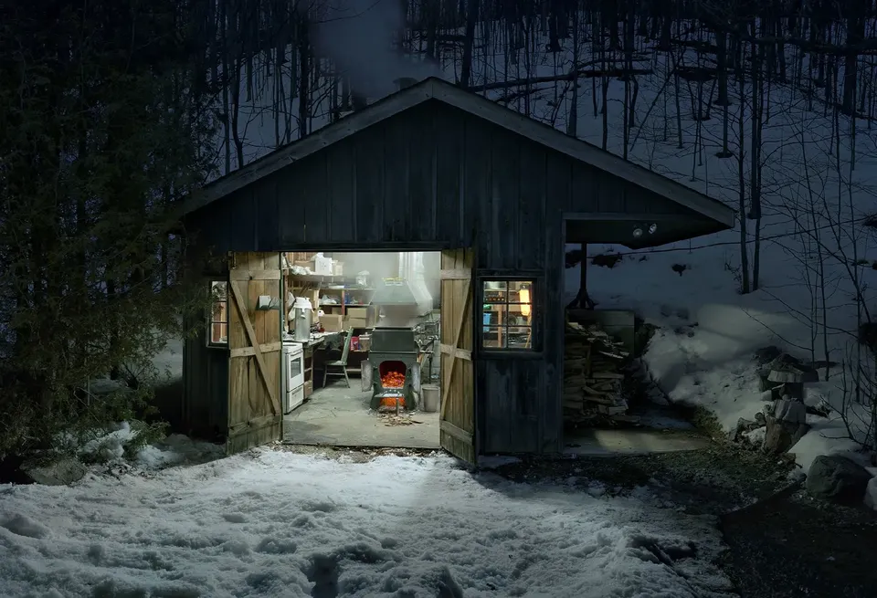 Scott McFarland, Sugar Shack, Caledon, Ontario (sans homme)