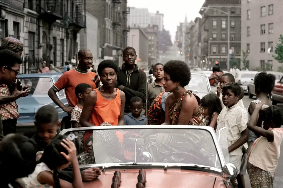 Kwame Brathwaite, Untitled (Garvey Day, Deedee in Car)