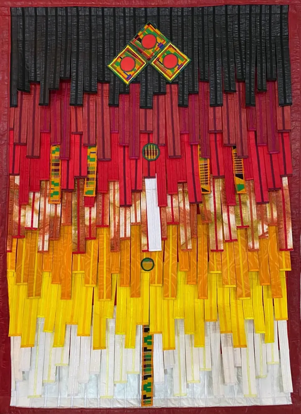 Abdoulaye Konate, Kente 1 et motif du Sahel