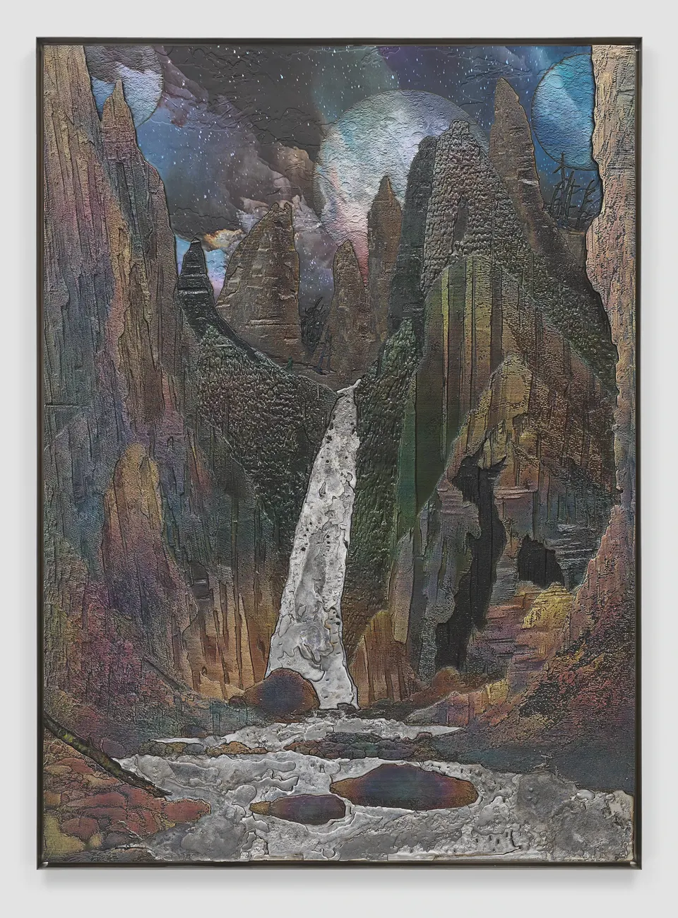 Matthew Day Jackson, Tower Falls (after WJL)