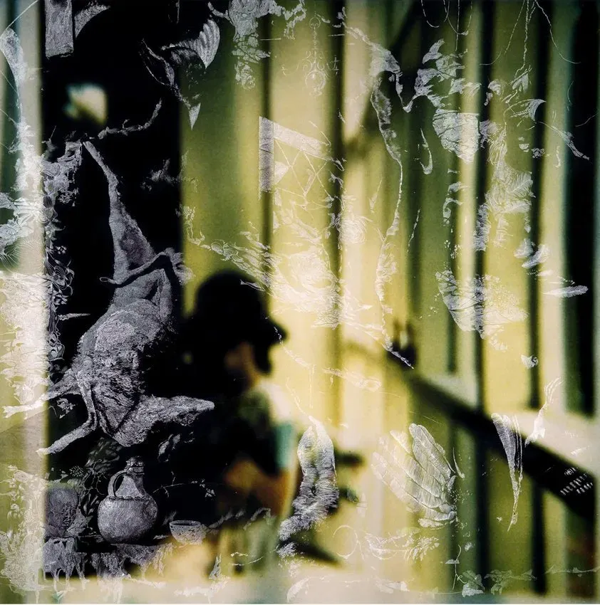 Sebastiaan Bremer, SELF PORTRAIT IN STUDIO WITH WINDOW