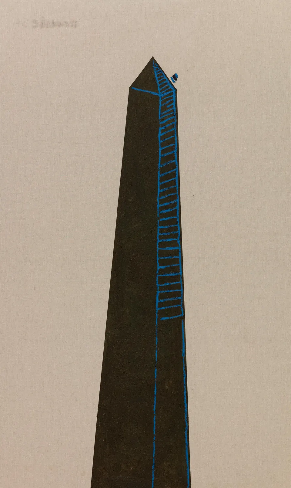 Mawande Ka Zenzile, Ukulanda (obelisk)
