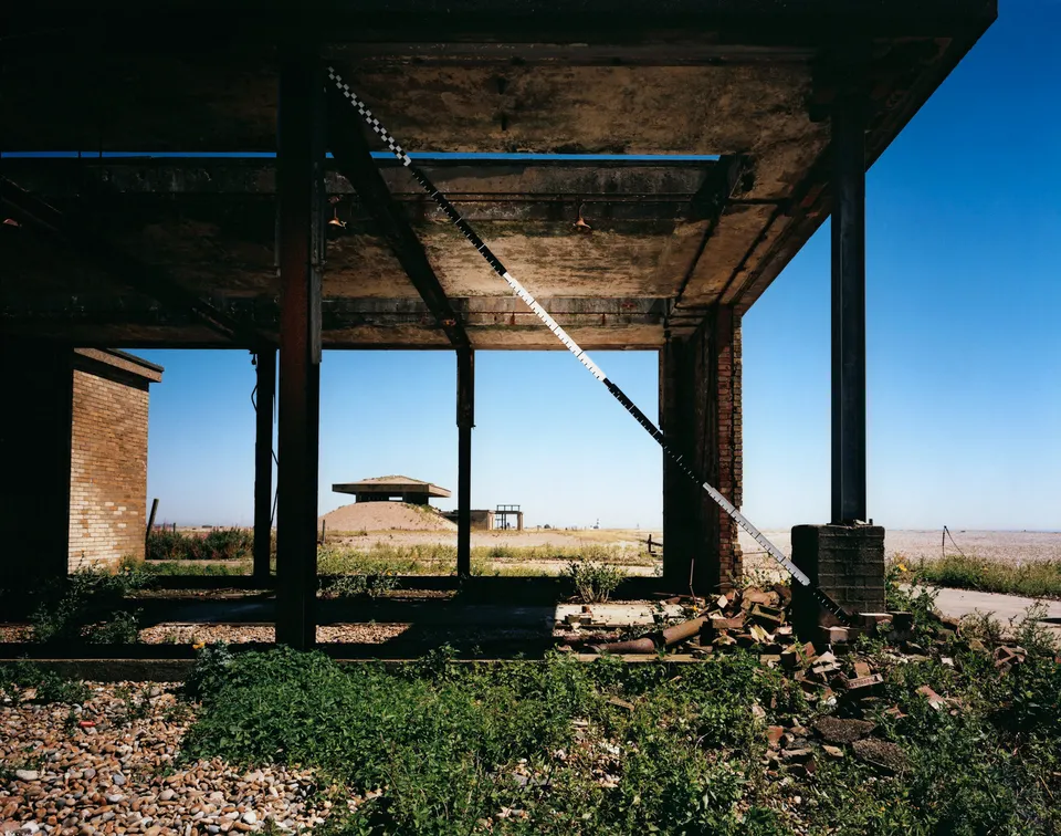 Jane and Louise Wilson, Blind Landing, H-bomb Test Facility, Orford Ness, Suffolk, UK, Lab Five