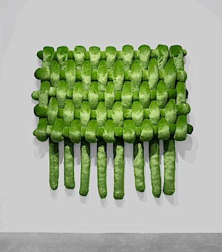 Kathy Temin, Woven: Green (Large),