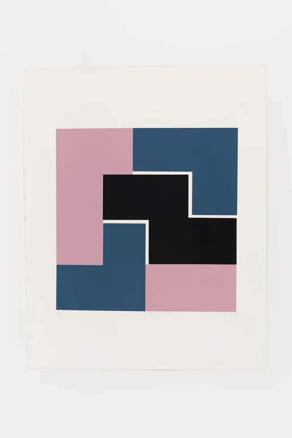 Mary Webb, Pink, blue and black