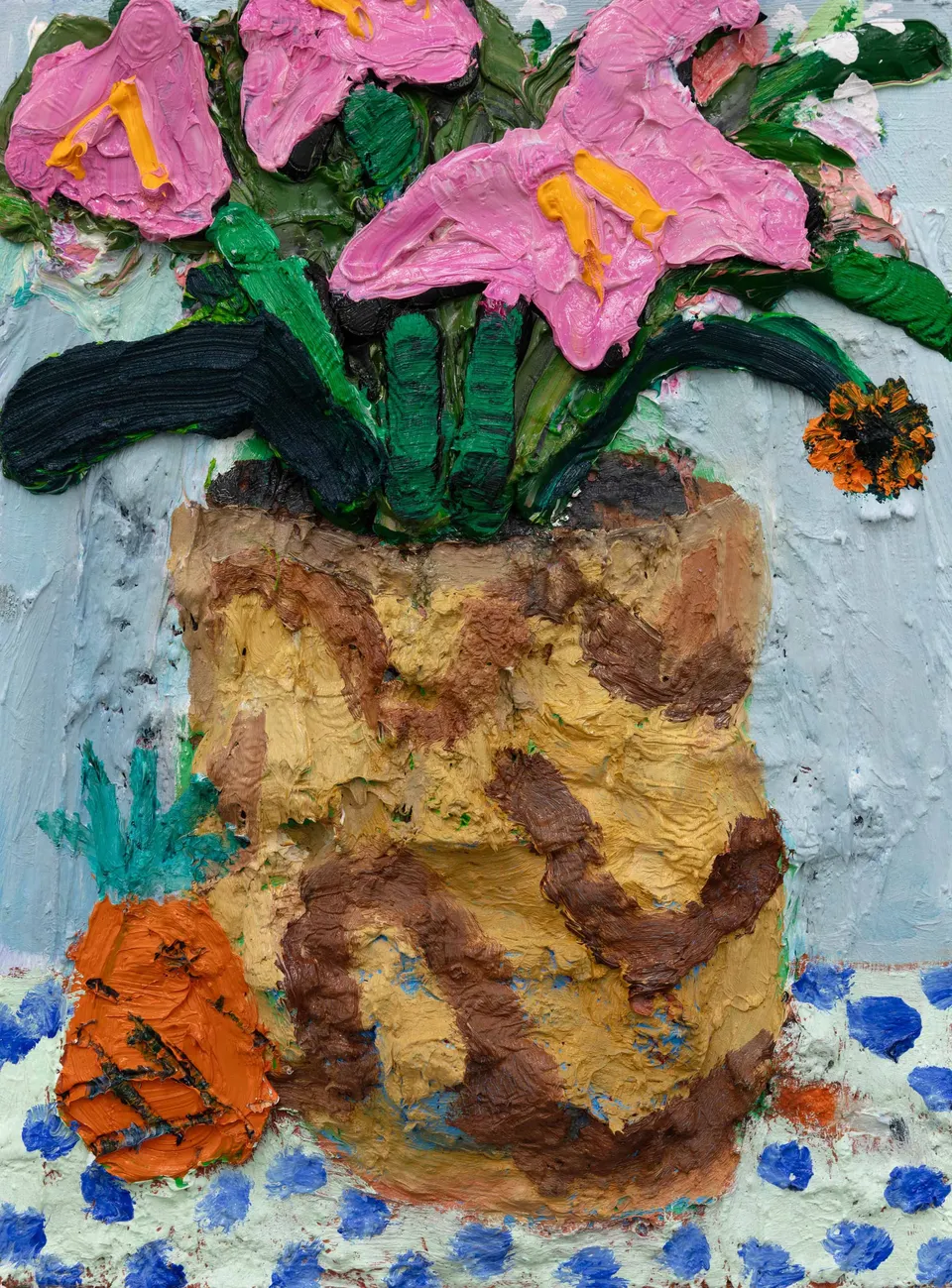 Georgina Gratrix, Hylton vase and pineapple