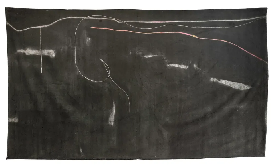 Mary Lovelace O'Neal, Untitled (Lampblack 1)