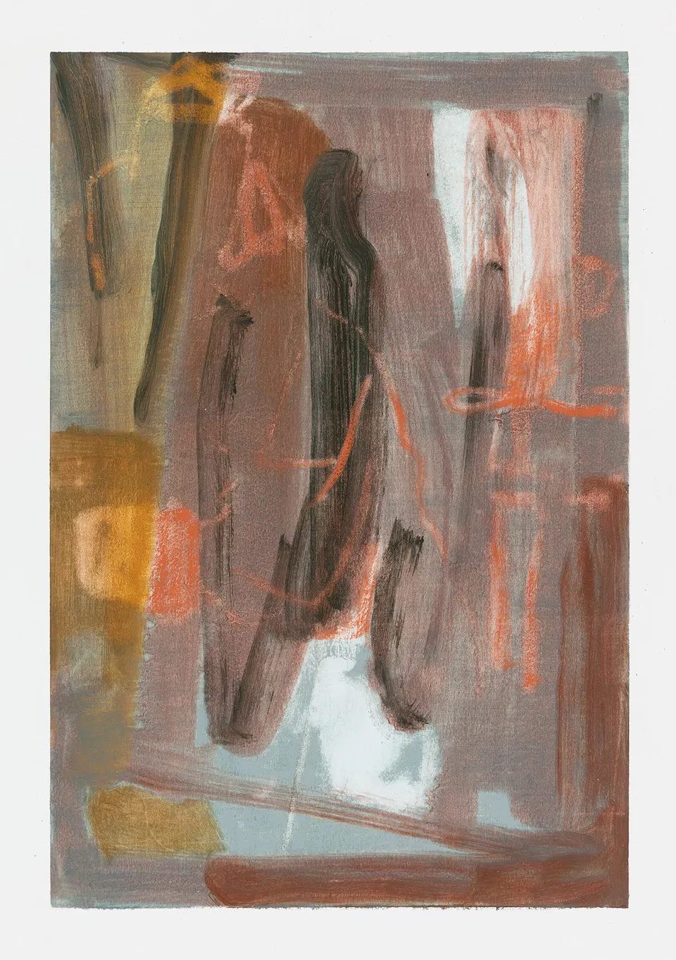 Ian Grose, Grey Picture with Borrowed Line