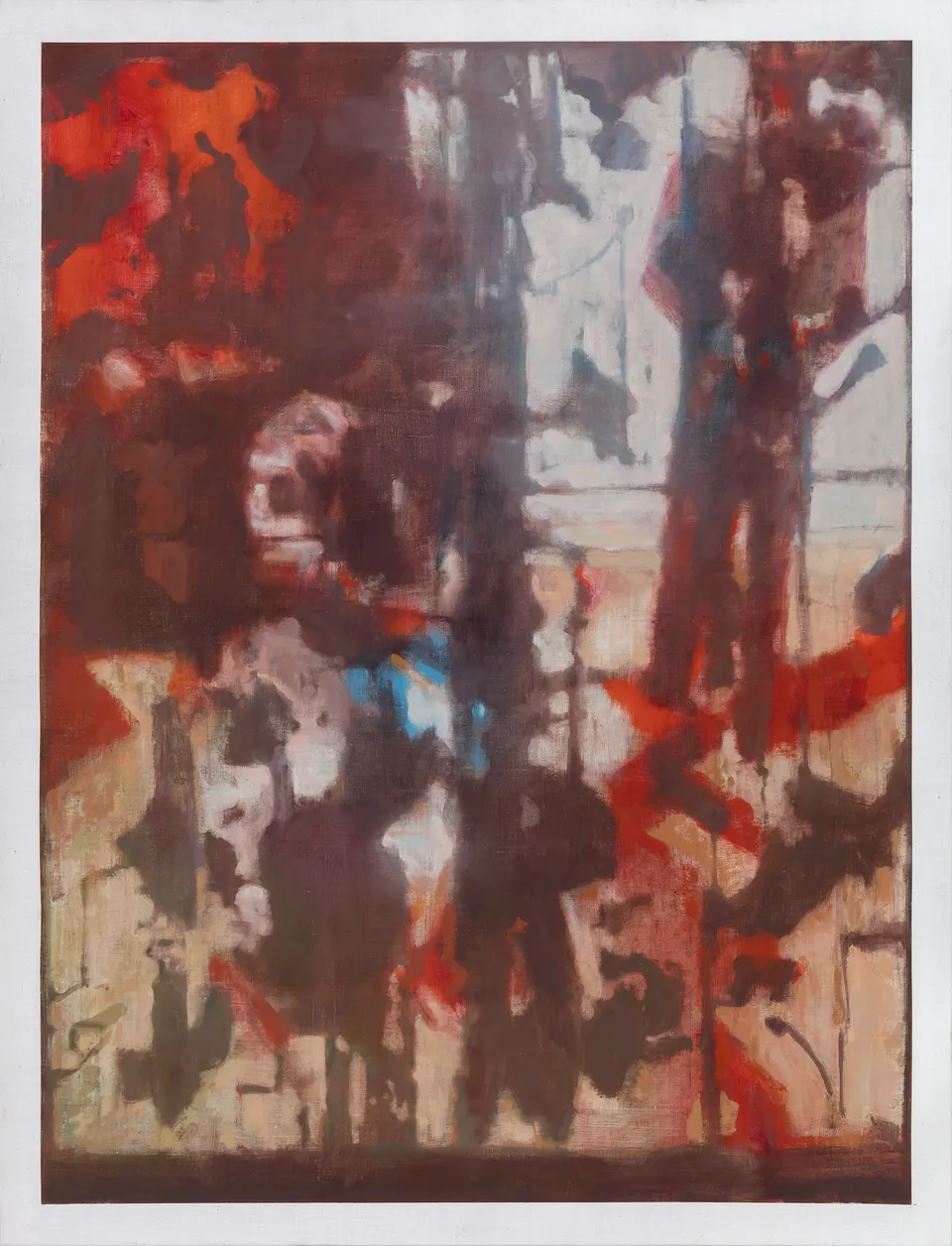 Ian Grose, Two men with marks belonging to a different picture