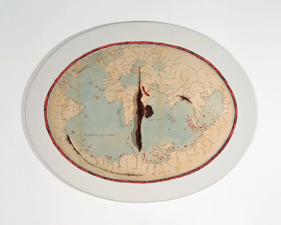 Adriana Varejão, Map of Lopo Homem