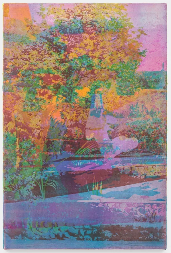 Zoe Walsh, Study A for While moonlight floods