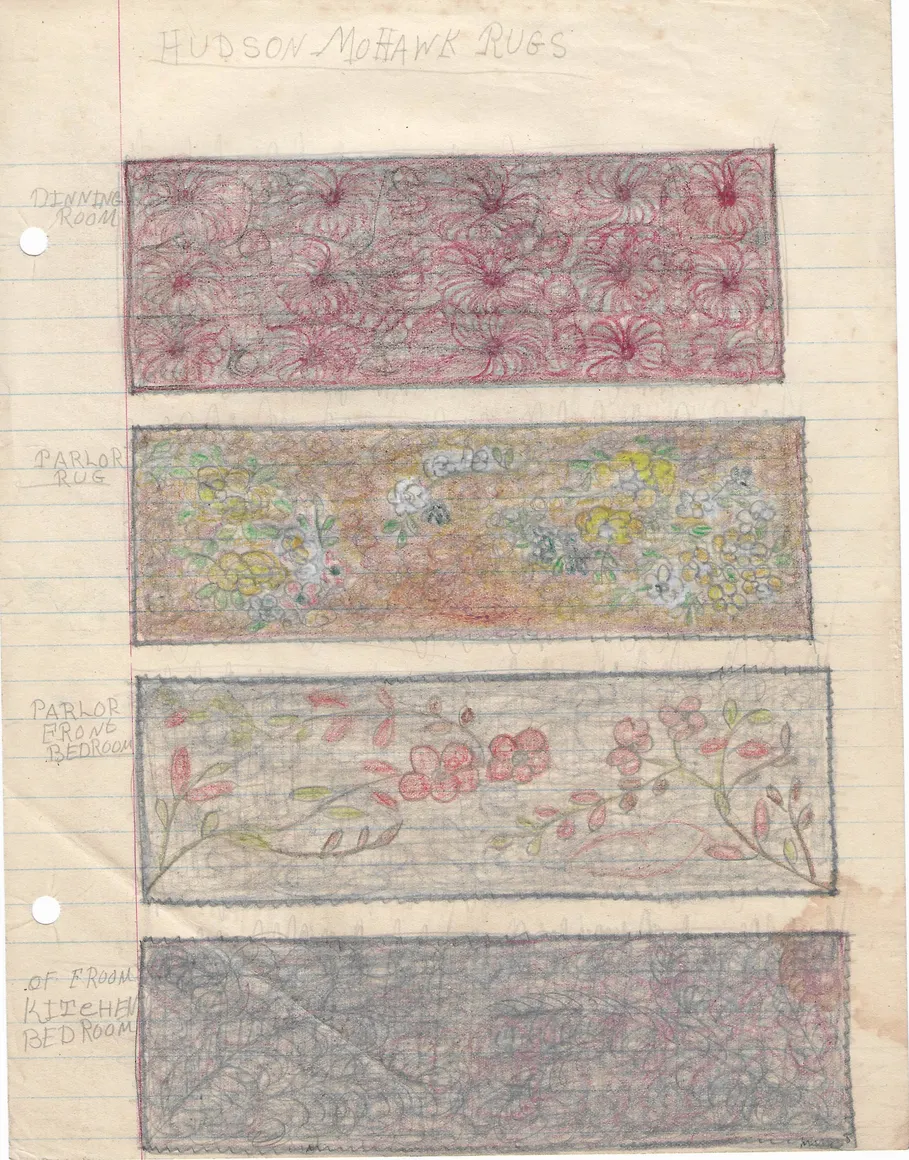Pearl Blauvelt, Untitled (Hudson Mohawk Rugs)