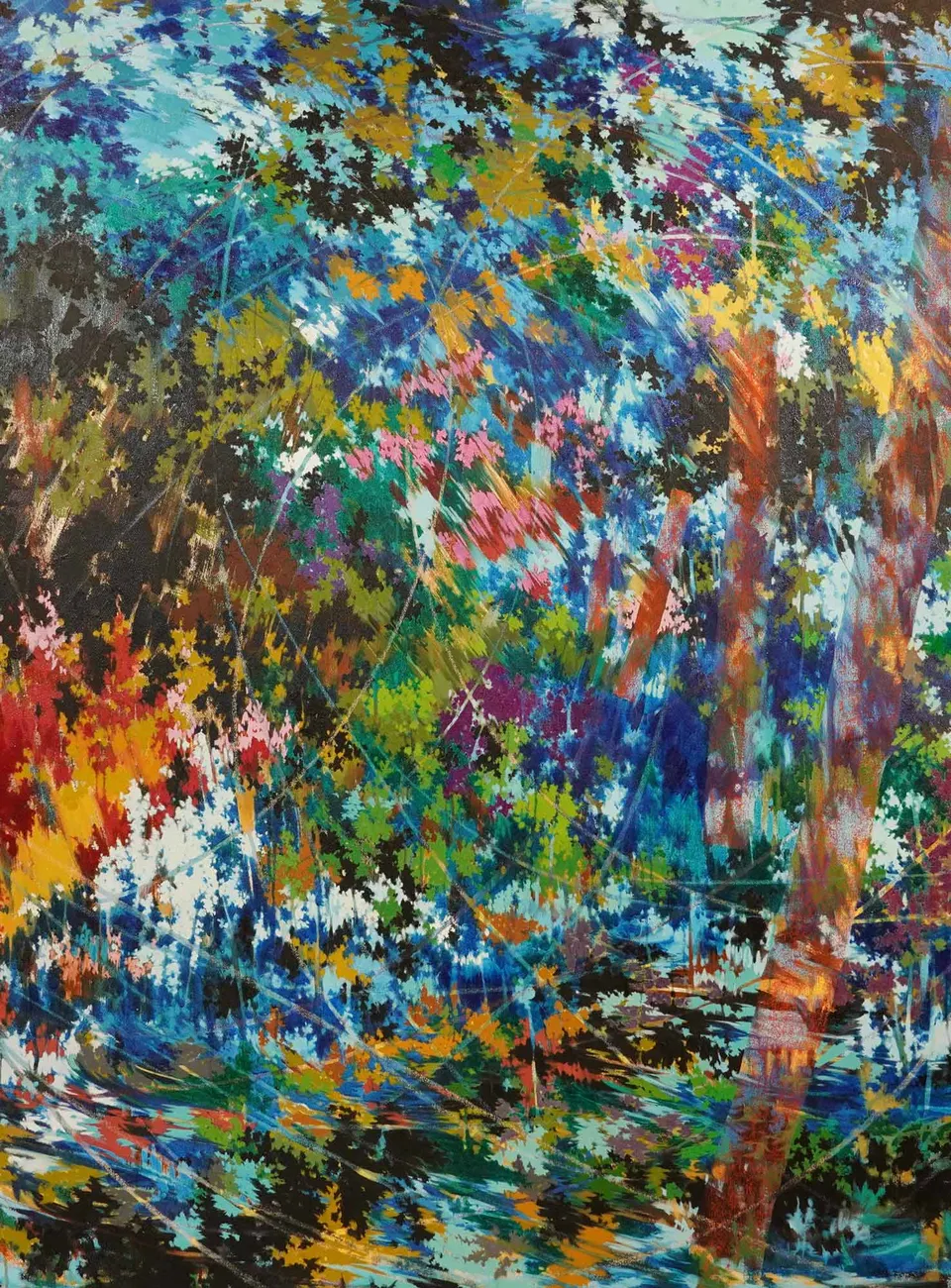 Shuhei Takahara, The Leaves, Dancing by Riverside