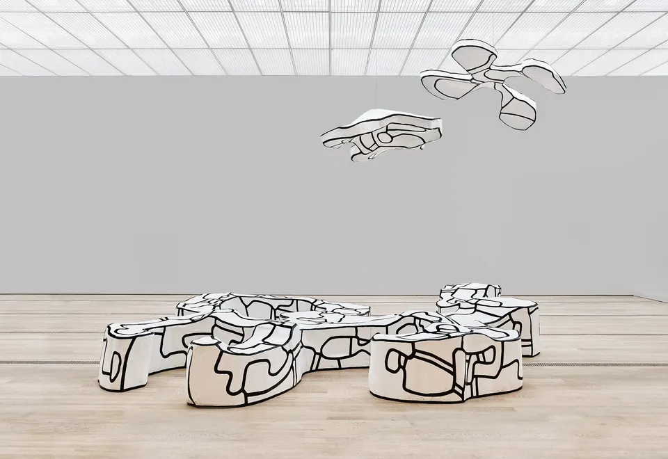 Jean Dubuffet, Banc-Salon