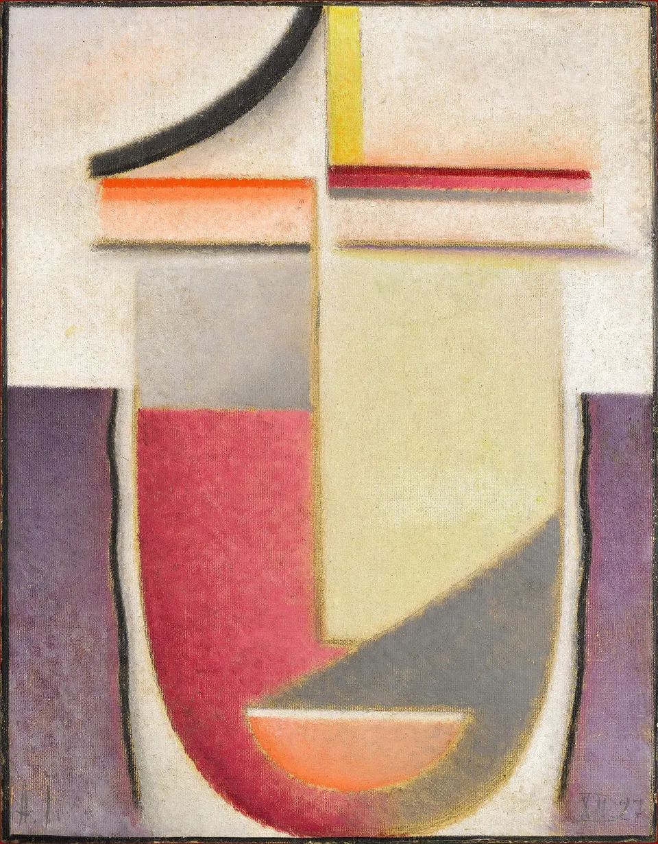 Alexej von Jawlensky, Abstrakter Kopf: Winter