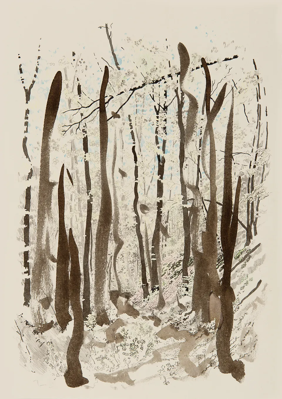 Deborah Poynton, Picnic Drawing 36