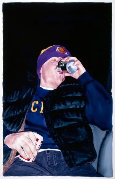 Tim Gardner, Untitled (S Drinking Beers)
