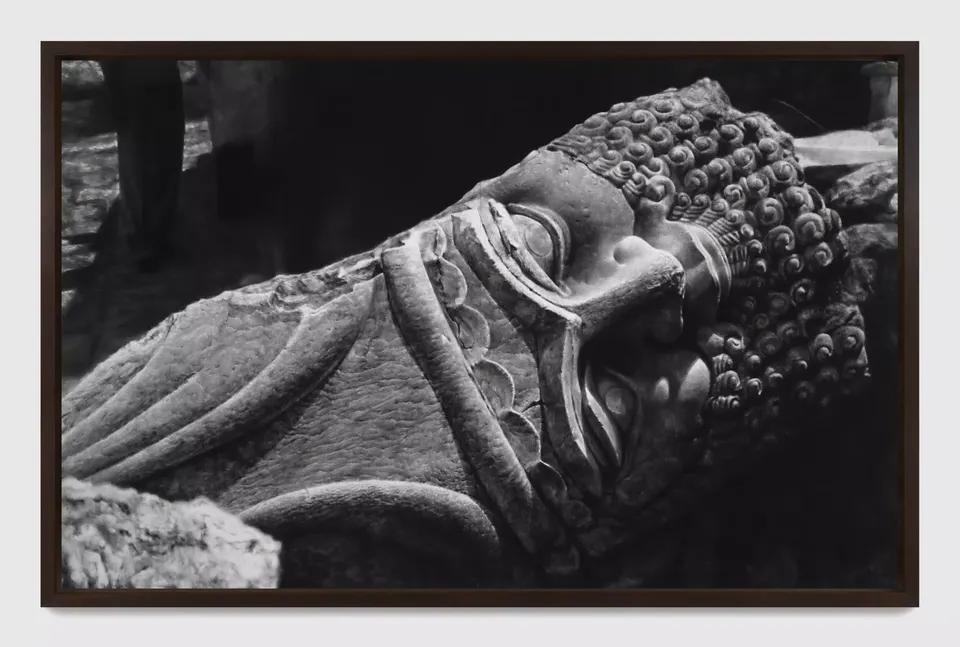 Robert Longo, Untitled (Destroyed Head of Lamassu, Nineveh)