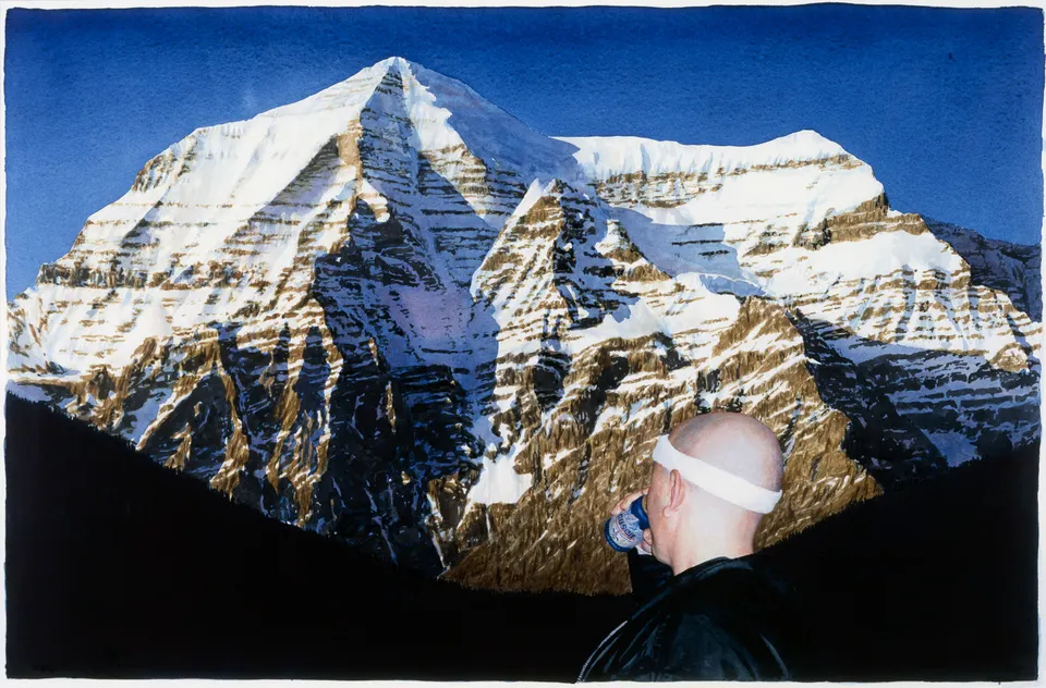 Tim Gardner, Untitled (S with Mt. Robson)