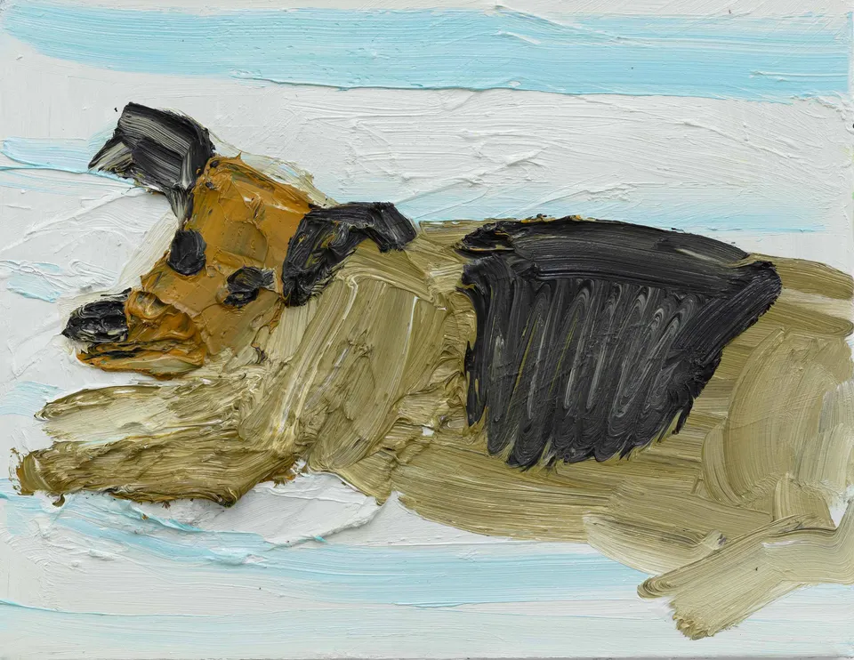 Georgina Gratrix, Petal resting 2