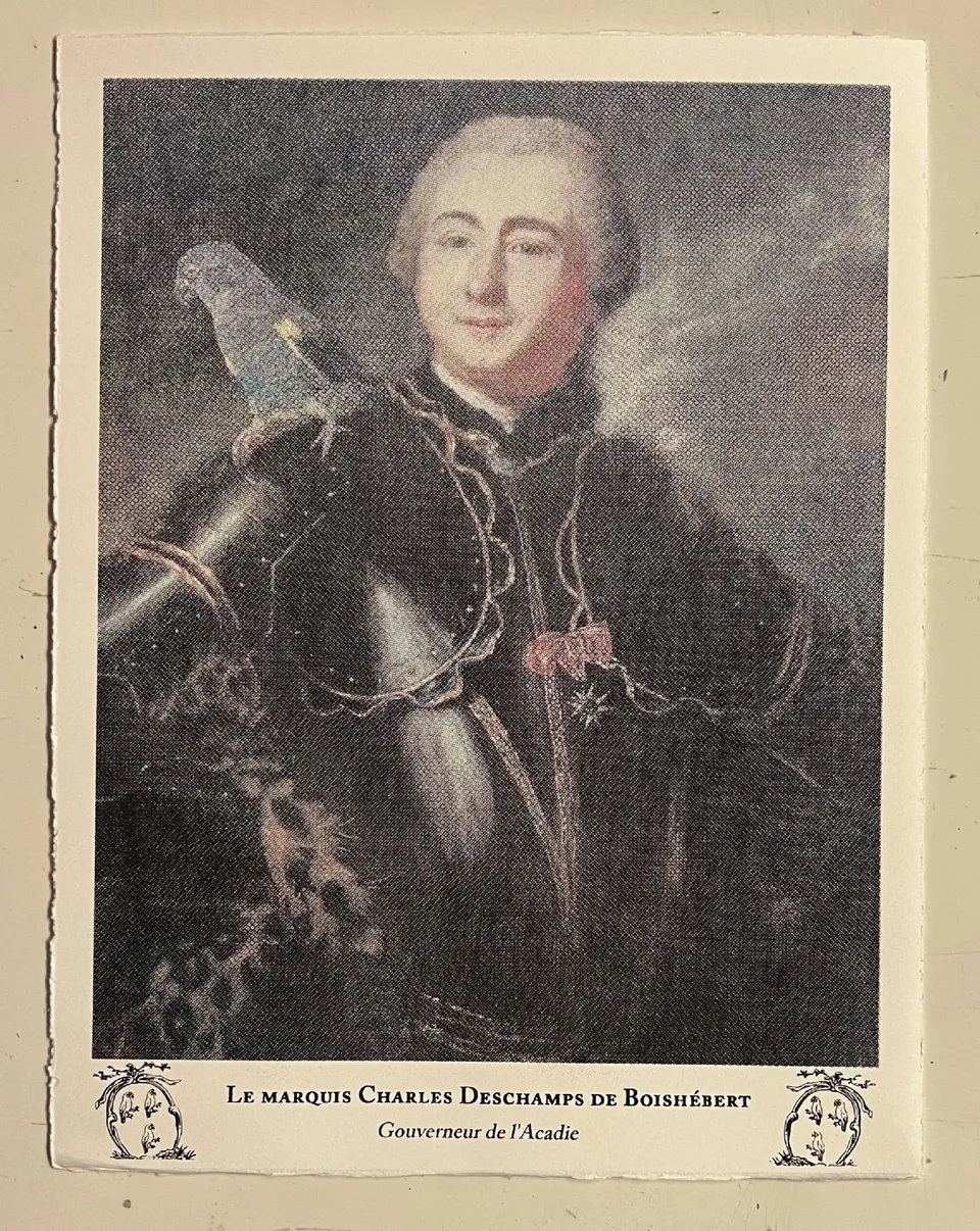 Mario Doucette, Le Marquis Charles Deschamps de Boishébert