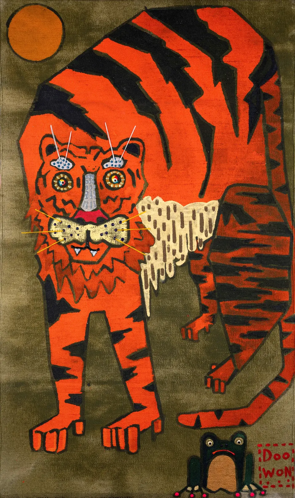 Doowon Lee, Moonlit Night: Tiger and Frog