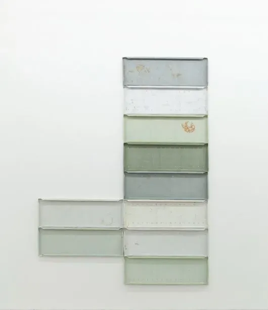 Nicolas Lachance, Sans titre (Bleu-vert de Gris)