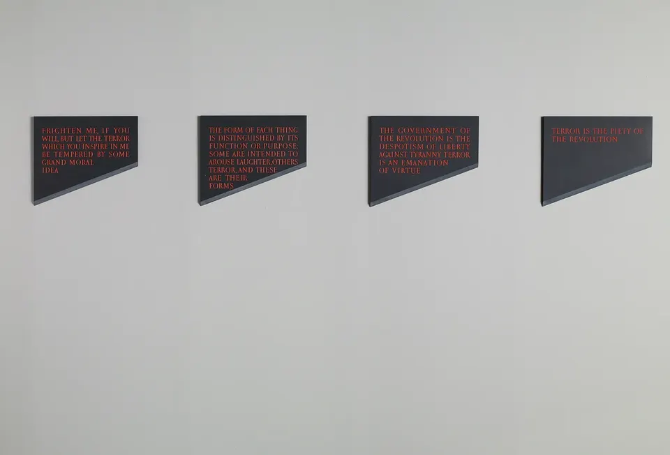 Ian Hamilton Finlay, Four Blades